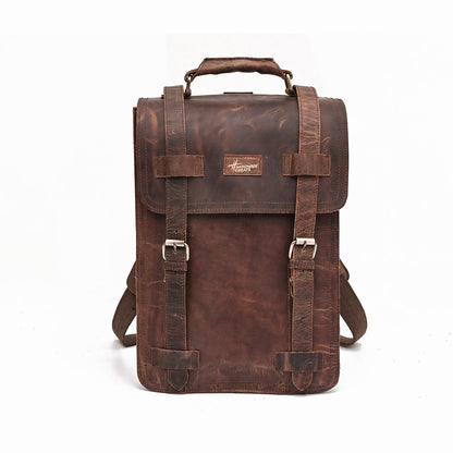 VINTRAVEL - GENUINE LEATHER BACKPACK