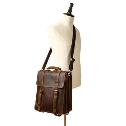 VINTRAVEL - GENUINE LEATHER BACKPACK