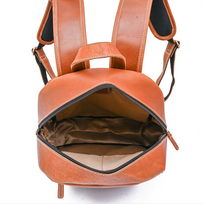 SANDSTONE - GENUINE LEATHER BACKPACK