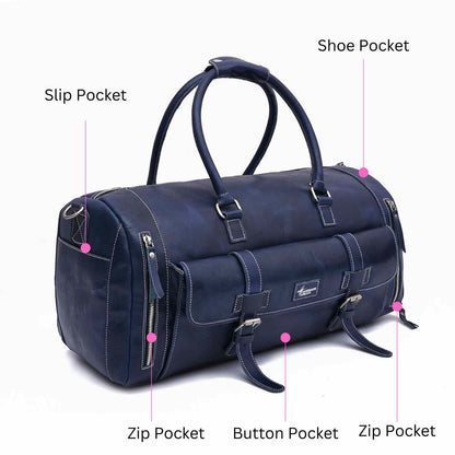 ELECTRICK - GENUINE LEATHER DUFFLE BAG