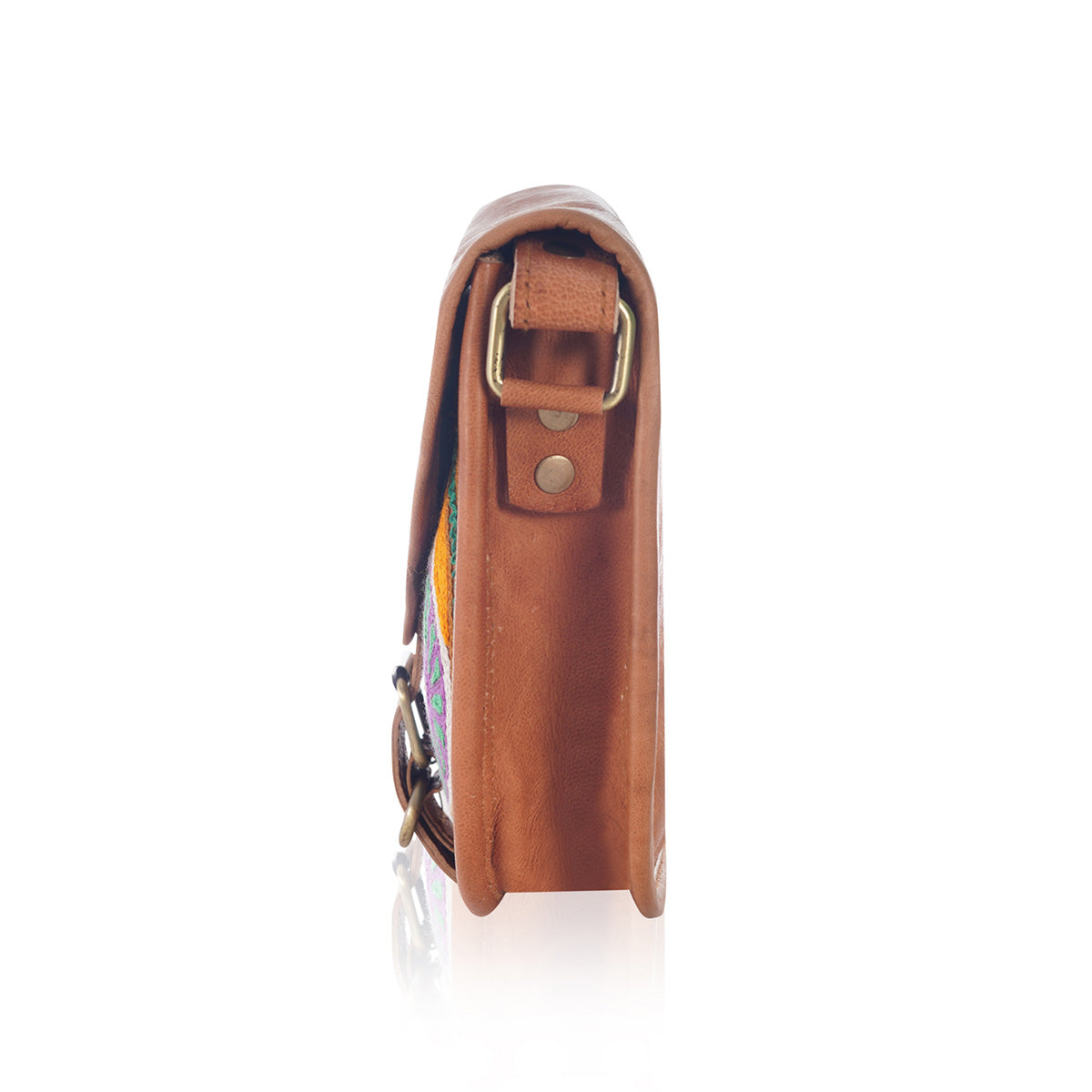 EnbroSide- Leather Sling Bag