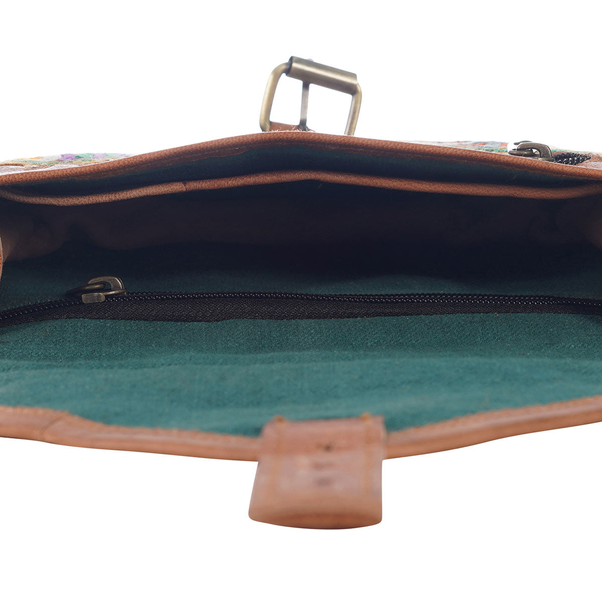 EnbroSide- Leather Sling Bag