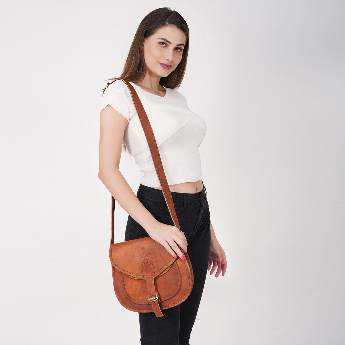 Vintsling - Leather Sling Bag