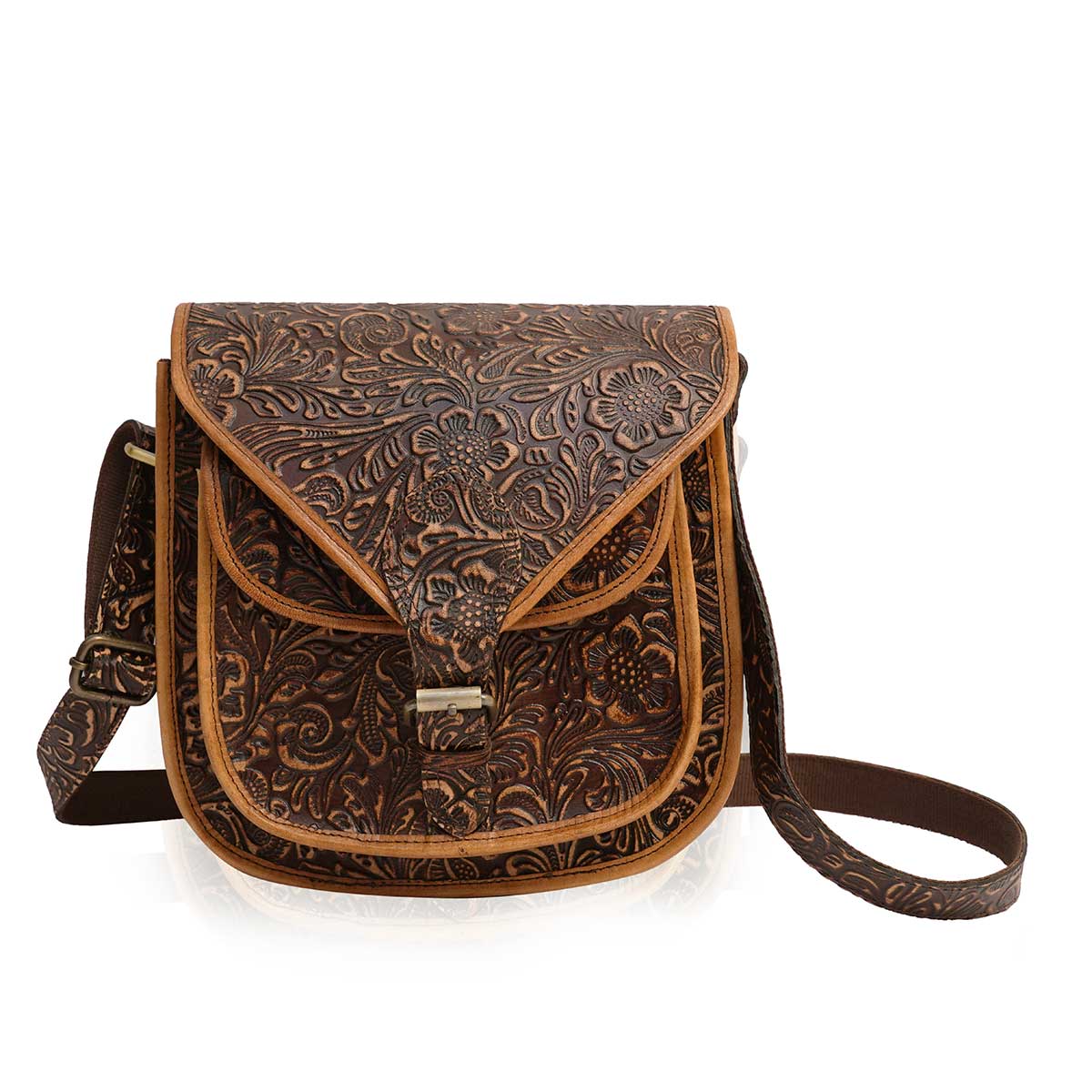 AntQBelle- Leather Sling Bag