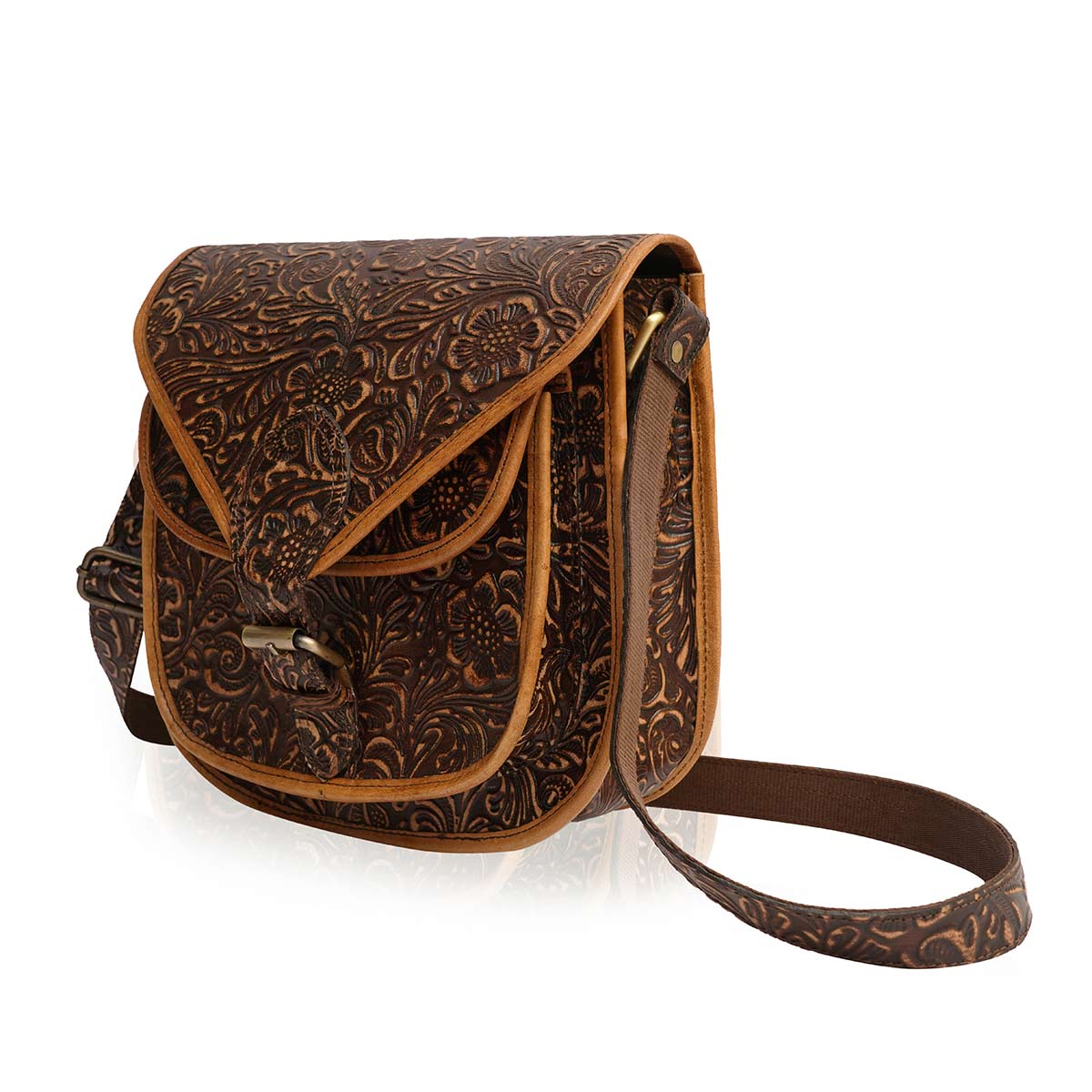 AntQBelle- Leather Sling Bag