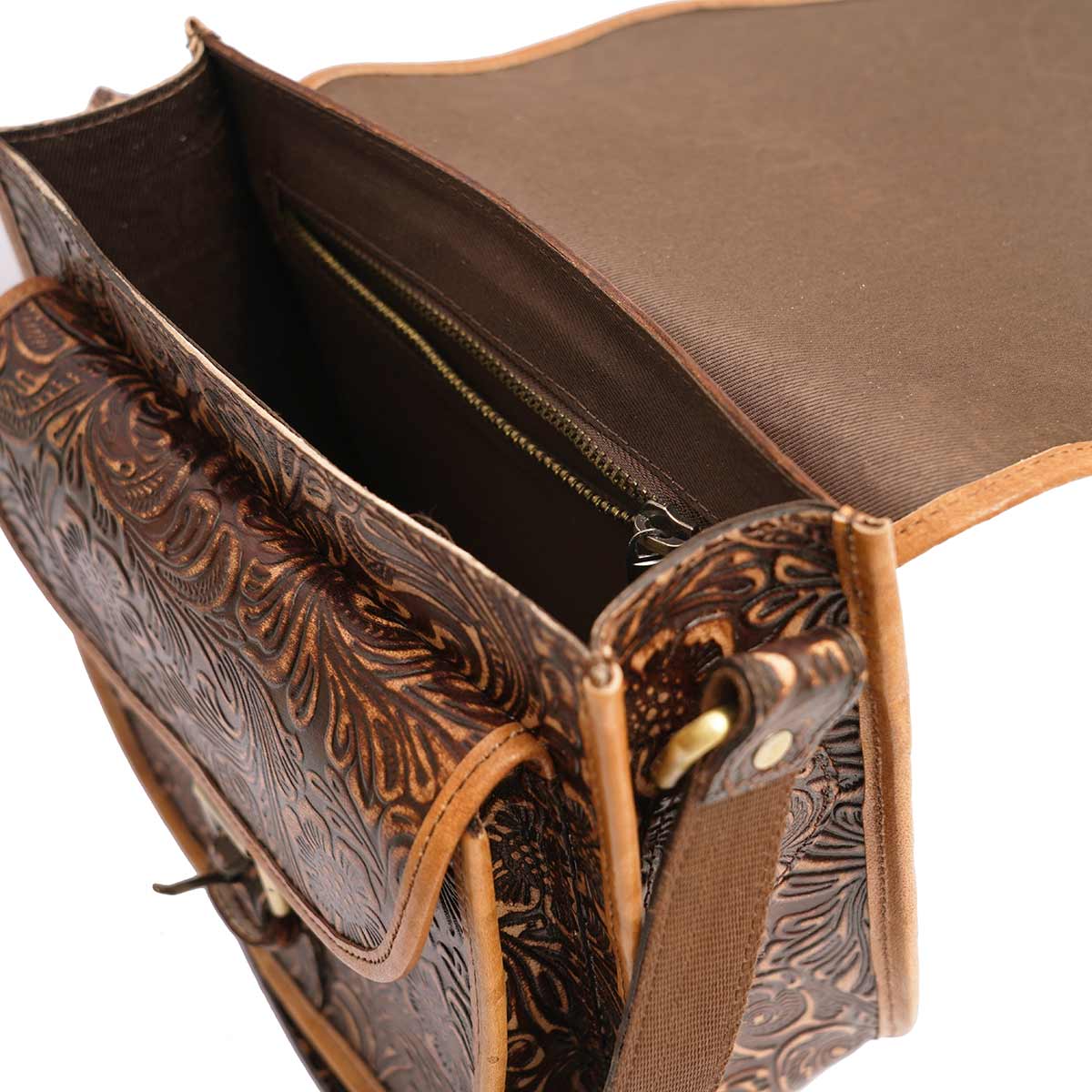 AntQBelle- Leather Sling Bag