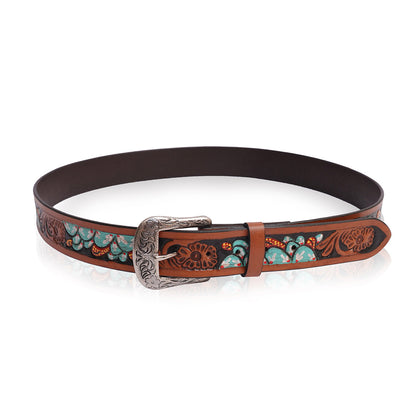 Contempat- Leather Cowboy Belt