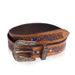 CamelTur- Leather Cowboy Belt