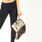 CohiFrinz- Leather Sling Bag with fringes