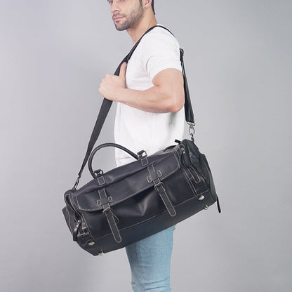 BLACKPANTHER - GENUINE LEATHER DUFFLE BAG