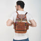 WintageHue- Leather Backpack