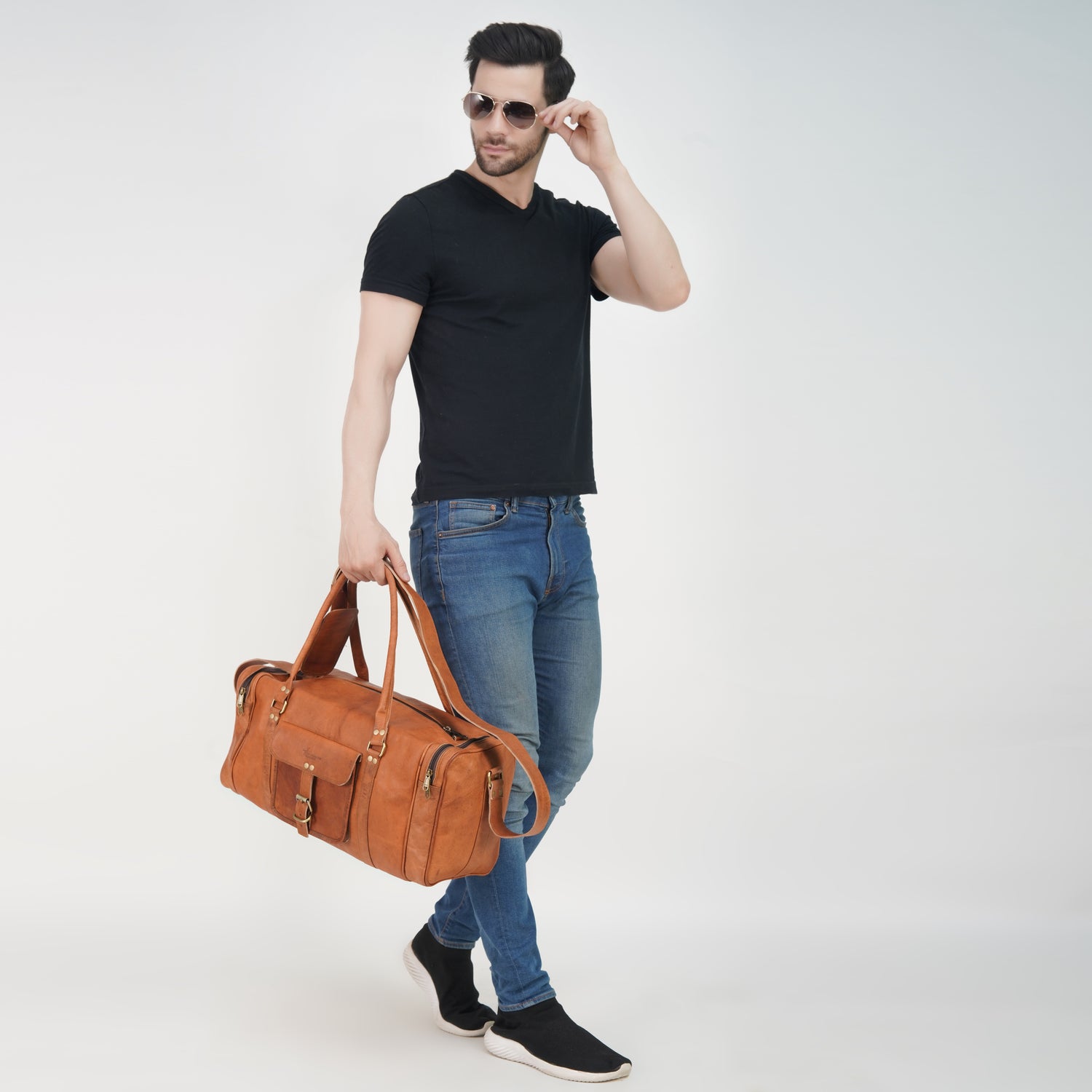 RockyMount - Leather Duffle Bag